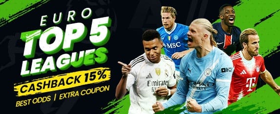 Best Odds and 15% Cashback